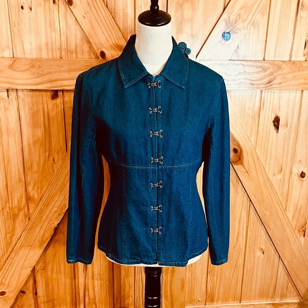 Metrostyle Blue Denim Jacket and Jeans set